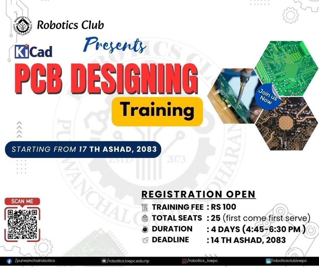 PCB Designing and Etching Workshop